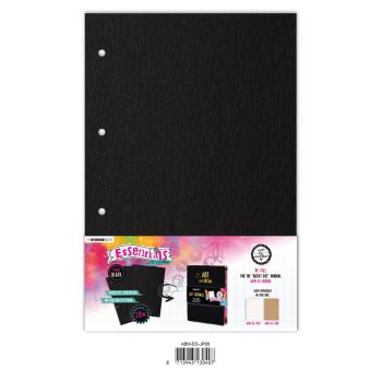 Studio Light - Essentials re-fill for The artist size journal Black