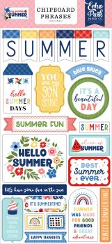 Echo Park "My Favorite Summer" Chipboard - Sticker