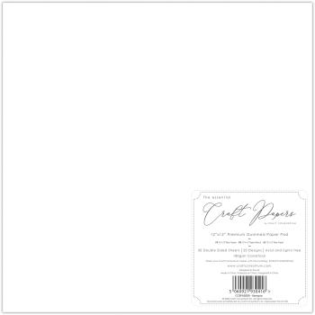 Preview: Craft Consortium Papierblock 12x12"  Essential Craft Papers 