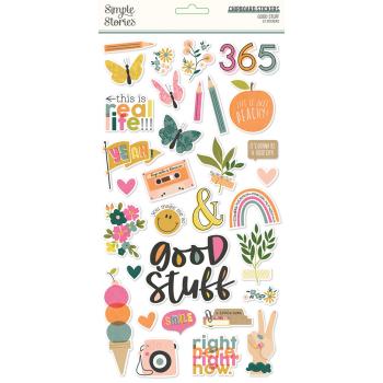 Simple Stories - Stories Good Stuff - Chipboard Sticker 