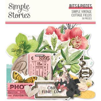  Vintage Cottage Fields Bits & Pieces - Stanzteile