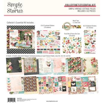 Simple Stories Simple Vintage Cottage Fields Collector's  Essential Kit