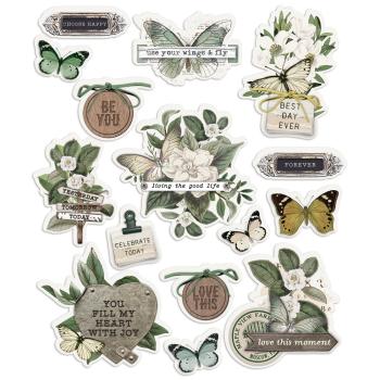 Simple Stories - Simple Vintage Weathered Garden  - Layered Stickers 