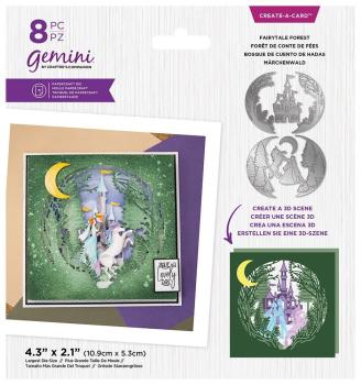 Gemini Fairytale Forest Create-a-Card Dies  - Stanze - Märchenwald 