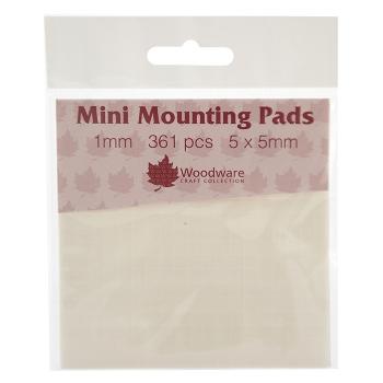 Woodware Mini Mounting 1mm Pads (361pcs) (WW2340) 