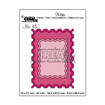 Crealies - Xtra ATC Stamp   kleiner Stempel 