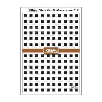 Crealies - Squares - Stencil