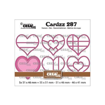 Crealies - Cardzz elements stanzschablone Herzen 