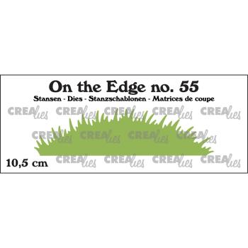 Crealies - On The Edge Stanzschablone Grass Hill Short Grass 