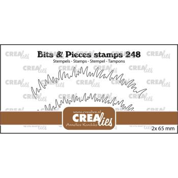 Crealies - Bits - Pieces Stempel Grass Hill 