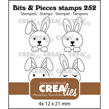 Crealies - Bits - Pieces Stempel Bunnies Small 
