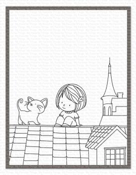 My Favorite Things Stempelset "Shout It from the Rooftops" Clear Stamp Set