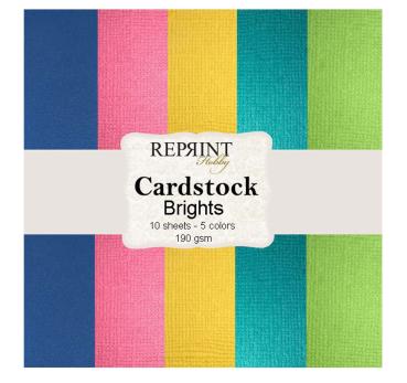 Reprint Cardstock Bright 12x12 Inch Paper Pack 