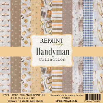 Reprint Handyman 8x8 Inch Paper Pack 