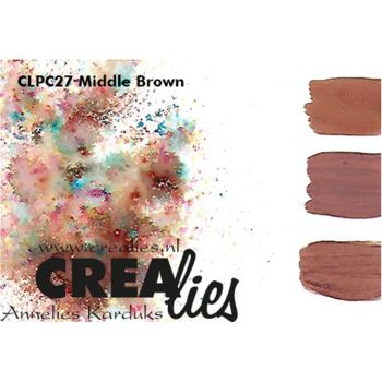Crealies - Pigment Colorzz Mittelbraun - Pigmentpulver