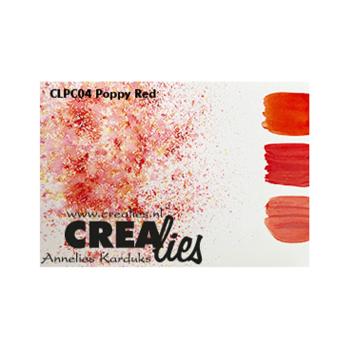 Crealies - Pigment Colorzz Poppy Red - Pigmentpulver