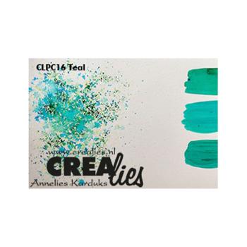 Crealies - Pigment Colorzz Teal - Pigmentpulver