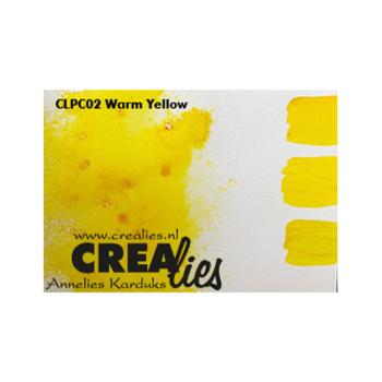 Crealies - Pigment Colorzz Warm Yellow - Pigmentpulver