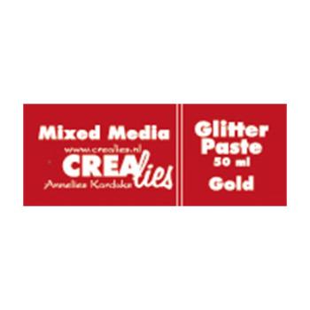 Crealies - Mixed Media Glitterpaste Gold  