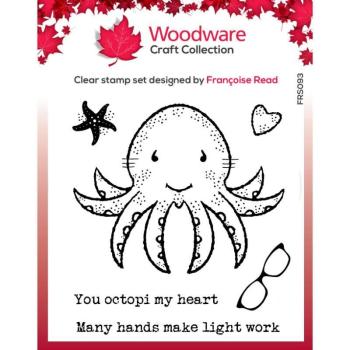 Woodware Octavia   Clear Stamps - Stempel 