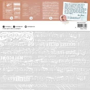 Studio Light -  Write Your Story Acetate Sheets Newspaper - Transparentpapier 