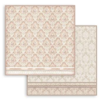 Stamperia "You and Me Wallpaper" 12x12" Paper Sheet - Cardstock