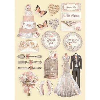 Stamperia "You and Me" Chipboards