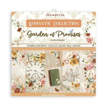Stamperia "Garden of Promises" 6x6" Paper Pack - Cardstock