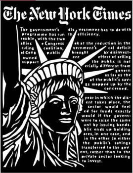 Stamperia Schablone - Stencil "Sir Vagabond Aviator Statue of Liberty"