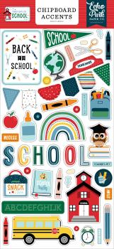 Echo Park "First Day Of School" Chipboard - Sticker