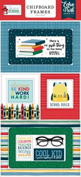 Echo Park "First Day Of School" Chipboard - Sticker