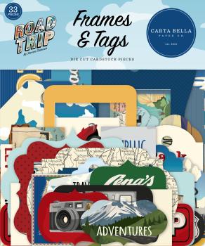 Carta Bella "Road Trip" Frames & Tags