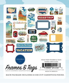 Carta Bella "Road Trip" Frames & Tags