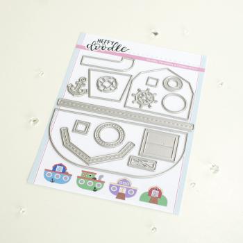 Heffy Doodle Boats & Barns  Cutting Dies - Stanze  