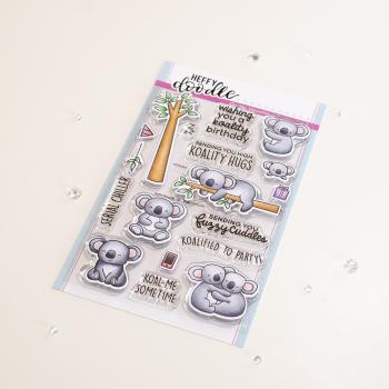 Heffy Doodle Koality Hugs   Clear Stamps - Stempel 