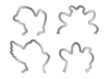 Gemini Cute Character Just Bee-cause  - Stempel & Stanze 