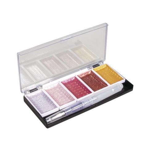 Rayher Watercolour Metallic Rosé - 5-Farben-Set inkl. Wassertankpinsel