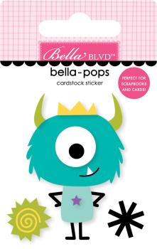 Bella BLVD Little Monster Bella Pops -3 D Sticker