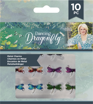 Crafters Companion -Dancing Dragonfly Metal Charms