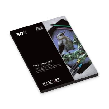 Spectrum Noi Premium Black 9x12 Inch Paper Pad