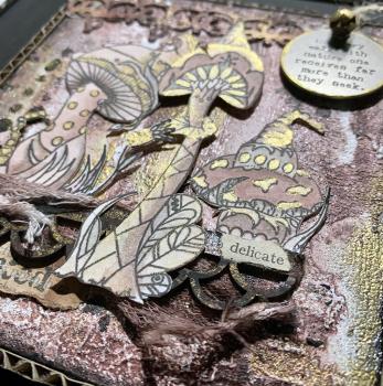 IndigoBlu "Frank the Faerie" A5 Rubber Stamp