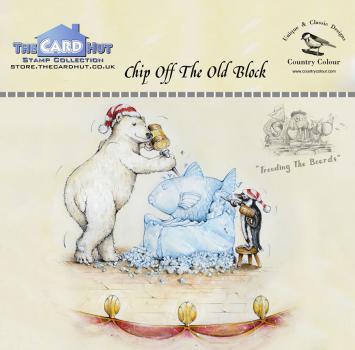 The Card Hut Chip Off The Old Block Clear Stamps Stempelset 