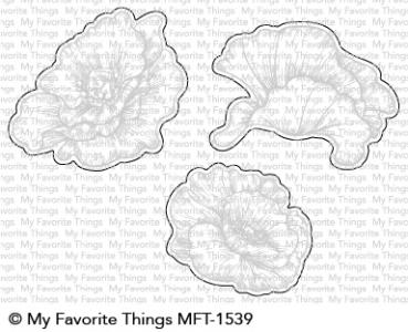 My Favorite Things "Poppy Blooms " Cling Stamp