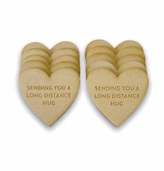 My Favorite Things "Long Distance Hugs Friendship Tokens" Embellishment 