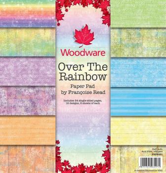 Woodware Over The Rainbow   Paper Pad 8x8 Inch 