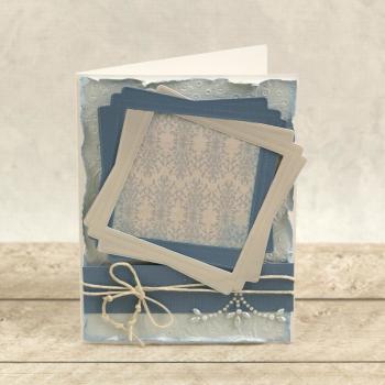 Couture Creations Cut, Foil & Emboss Die "Nesting Square Dies"