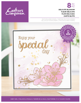 Crafters Companion - Delicate Blossom - Clear Stamps
