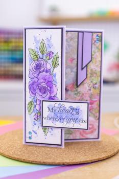 Crafters Companion - Divine Rose - Clear Stamps