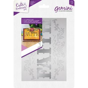 Gemini Faith Cut and Emboss Folder - Schneide- und Prägeschablone - 