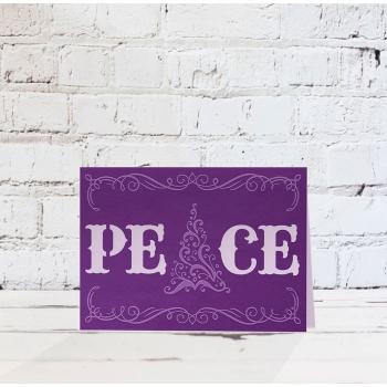 Gemini Peace Cut and Emboss Folder - Schneide- und Prägeschablone - 